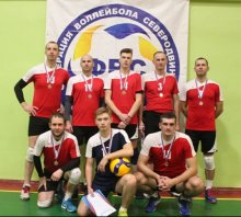 Поздравляем команду волейболистов МАУ «СШ «Строитель»!